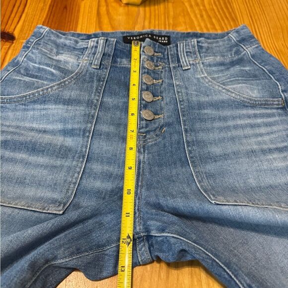 Veronica Beard Arya High Rise Straight Jeans in Nova Women’s SZ 28 - Picture 7 of 12
